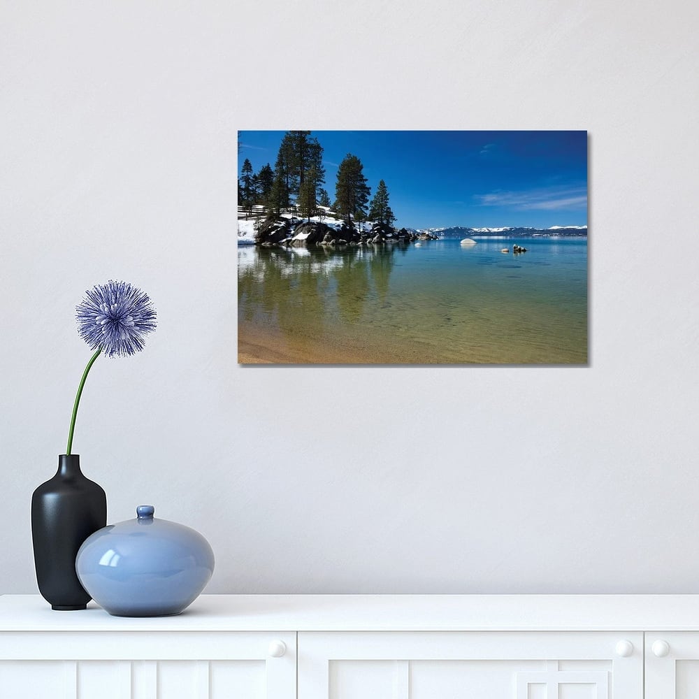 iCanvas "Scenic View Of Lake Tahoe, California, USA" by Panoramic Images Canvas Print