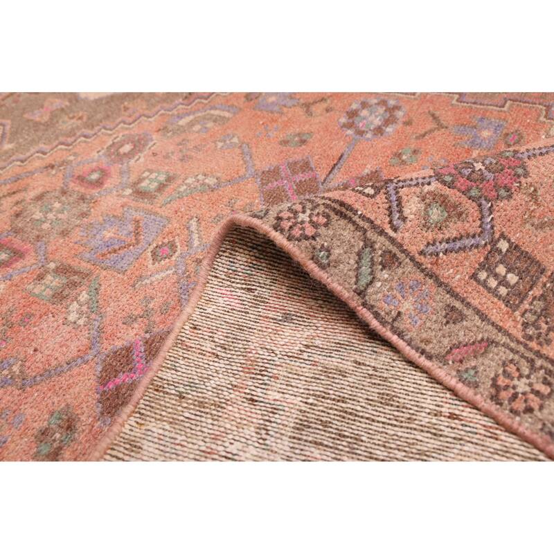 ECARPETGALLERY Hand-knotted Antalya Vintage Copper Wool Rug - 2'11 x 5'9