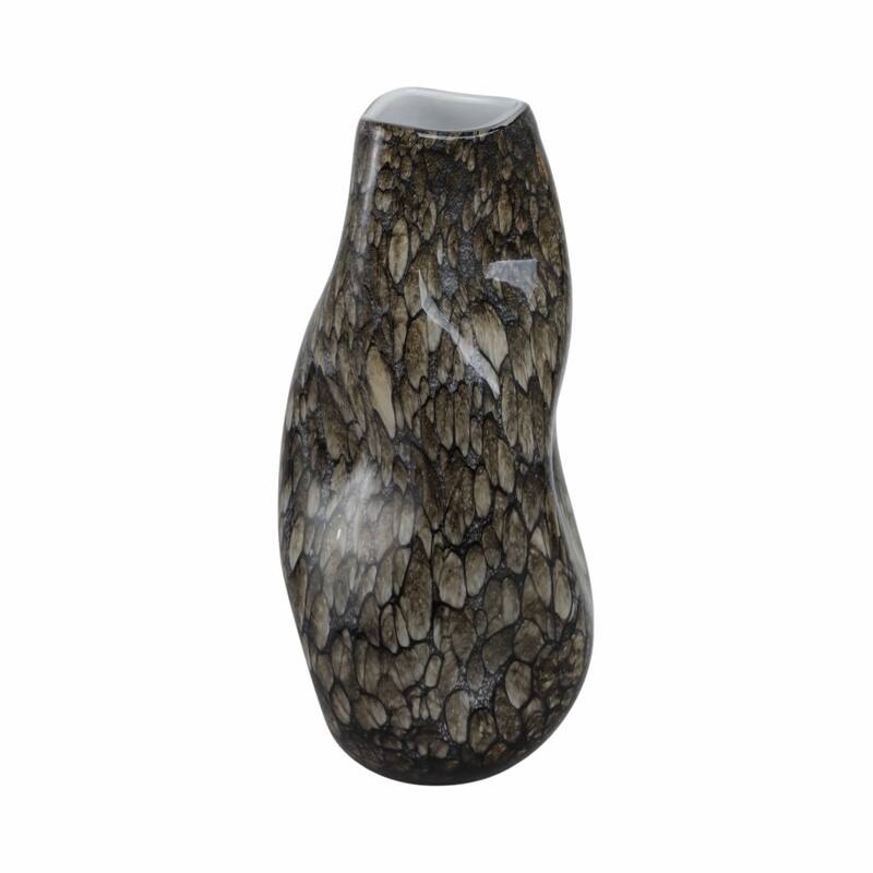 Glass Decorative Vase Handcrafted Modern Casual Home Style Piece