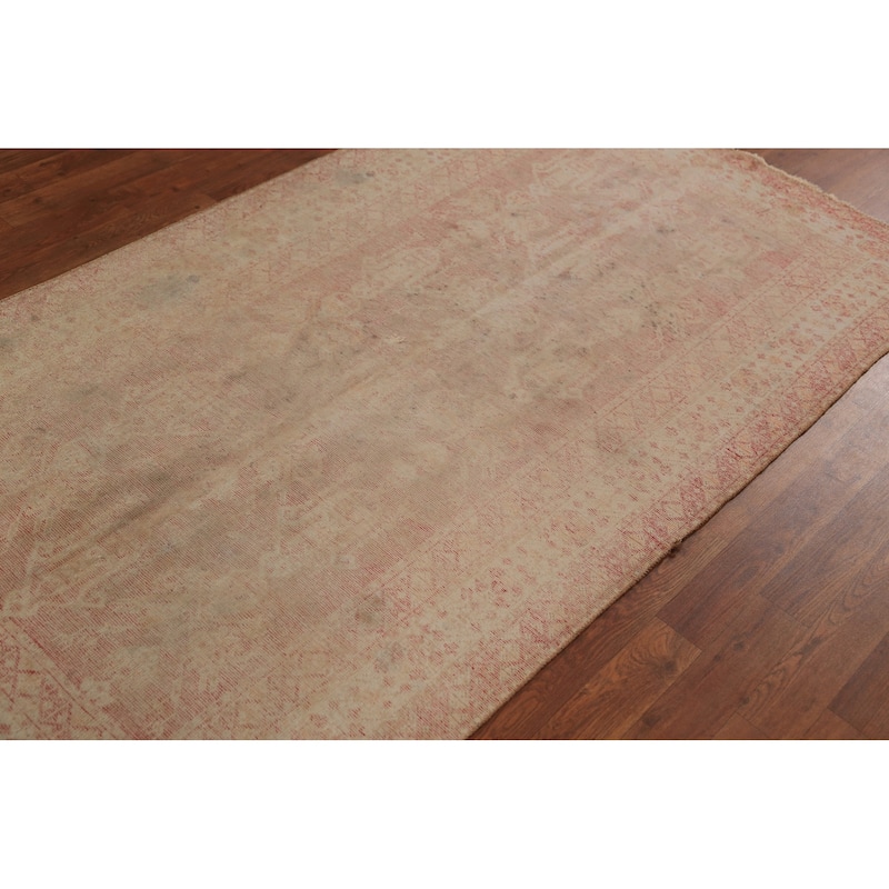 Balouch Persian Rug Handmade Wool Carpet - 3'9" x 6'11"