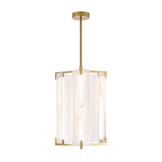 Varaluz Mingle 3-Light Pendant - Satin Brass
