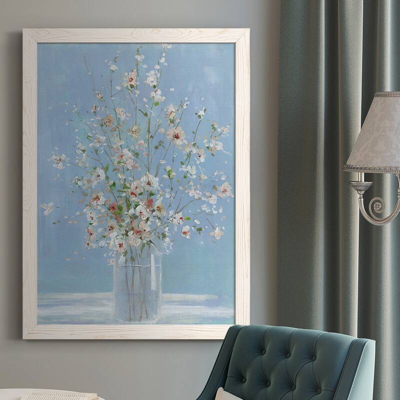 Cherry Blossom Arrangement-Premium Framed Canvas - Ready to Hang