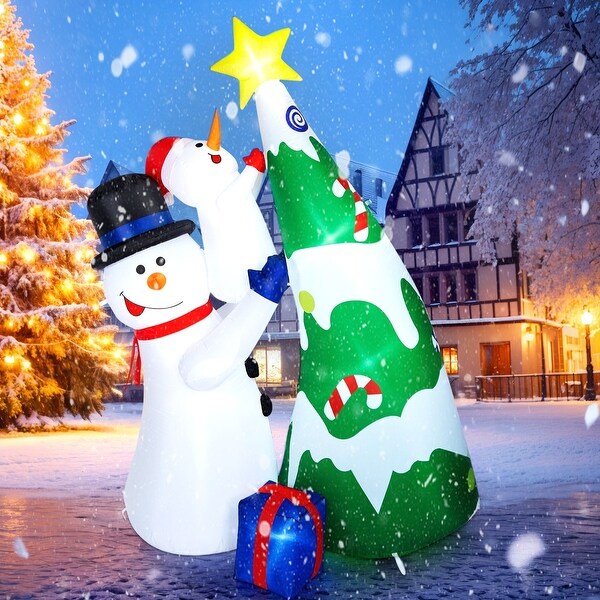 SnowMan 12点セット 4 ft. Light-Up Snowman Collapsible Outdoor Christmas