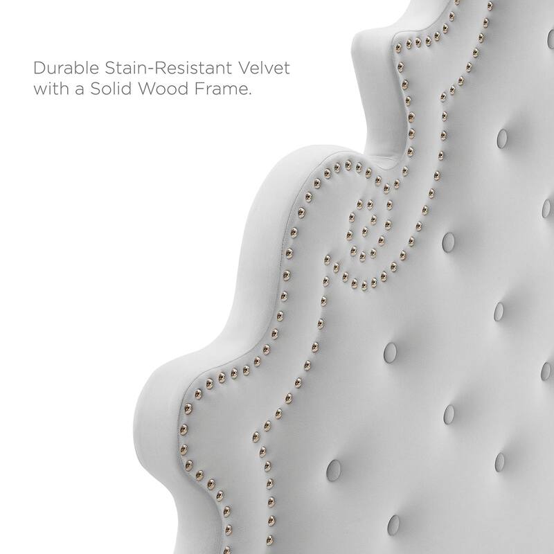 Diana Tufted Performance Velvet Full/Queen Headboard