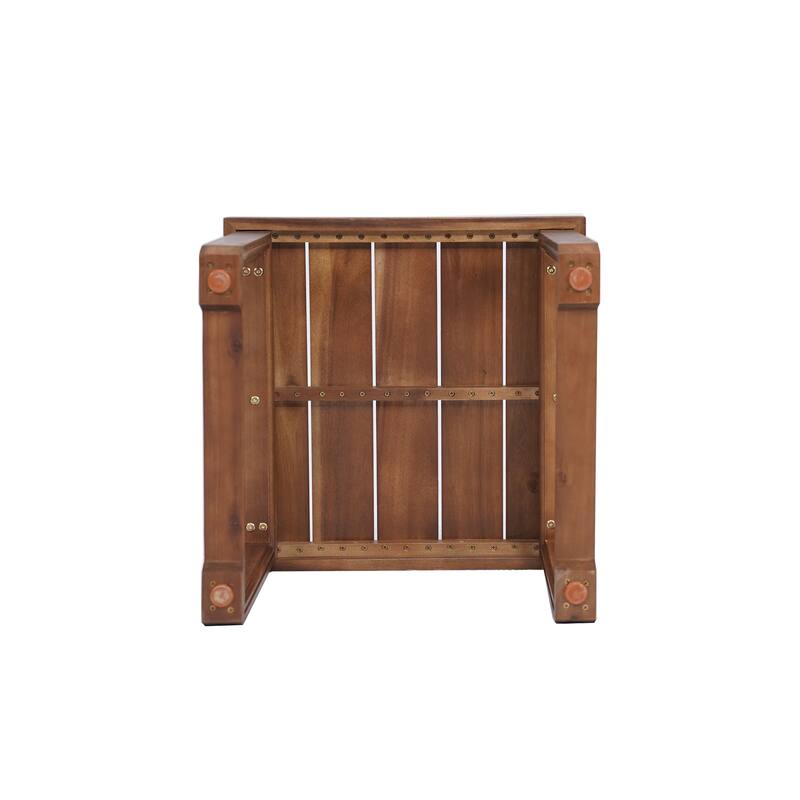 Westchester Acacia Wood Side Table by Christopher Knight Home