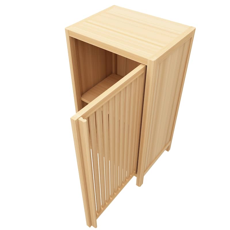 Bathroom Bamboo Storage Cabinet