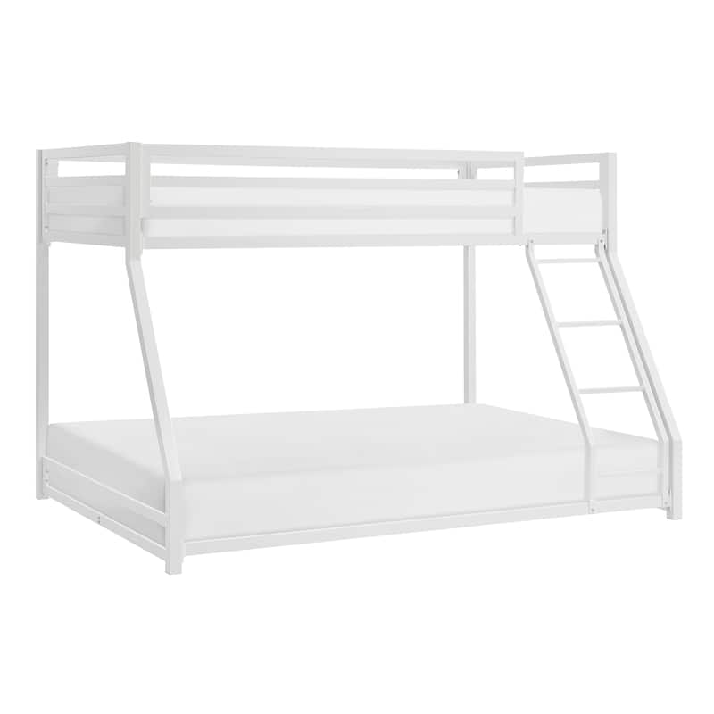 Willard Twin over Full Metal Bunk Bed - White
