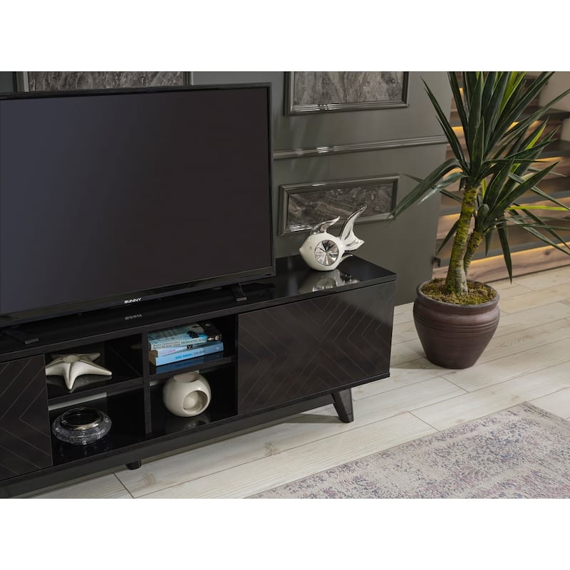Linde Mid-century Modern TV Stand