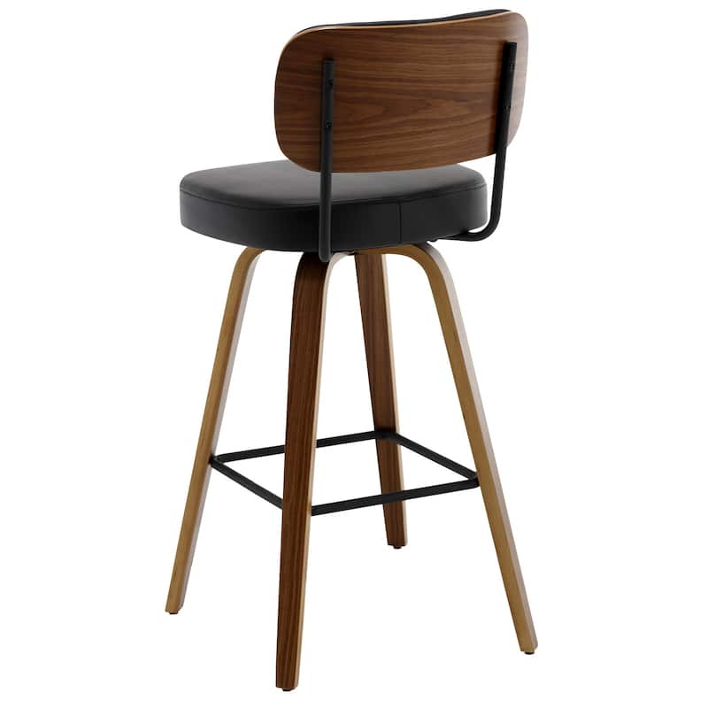 26"/29" Swivel Bar Stools/ Counter Stools with Bentwood Legs