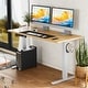 preview thumbnail 22 of 26, Modern Electric Regulate Desk with Adjustable Height Electric machine and Memory Presets for Home Office or Bedroom Wood