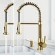 preview thumbnail 120 of 156, VIGO Edison 19" H Single Handle Pull-Down Sprayer Kitchen Faucet