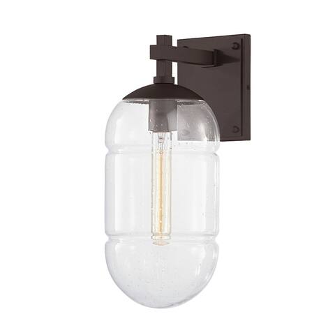 Poston 1 Light Large Exterior Wall Sconce