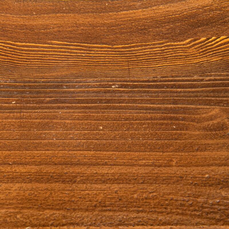 Home Soft Things Old Pine Wood Stool 20"x14"x18.5"H