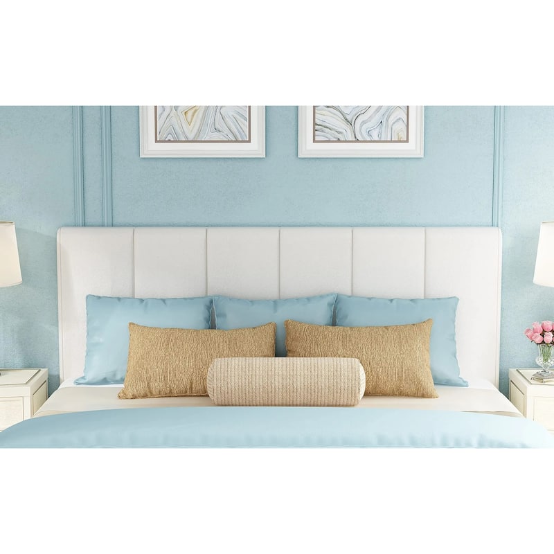 Headboard Queen Foldable Upholstered Headboard for Queen