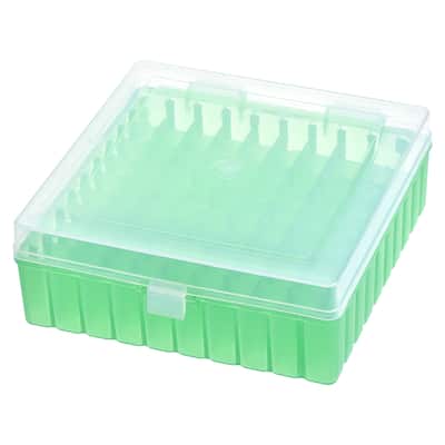 Freezer Tube Box 100 Places Rack for 1.5/1.8/2ml Microcentrifuge Tubes