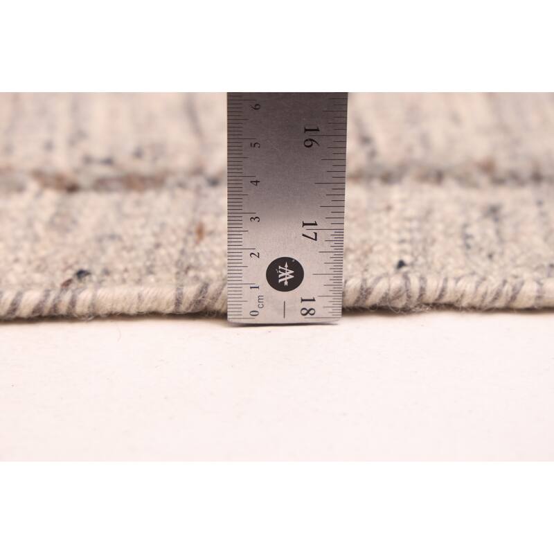 ECARPETGALLERY Hand-knotted Tangier Grey Wool Rug - 8'3 x 10'1