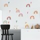 preview thumbnail 3 of 5, Walplus Hand-drawn Rainbows Love Children Wall Sticker Nursery Decor