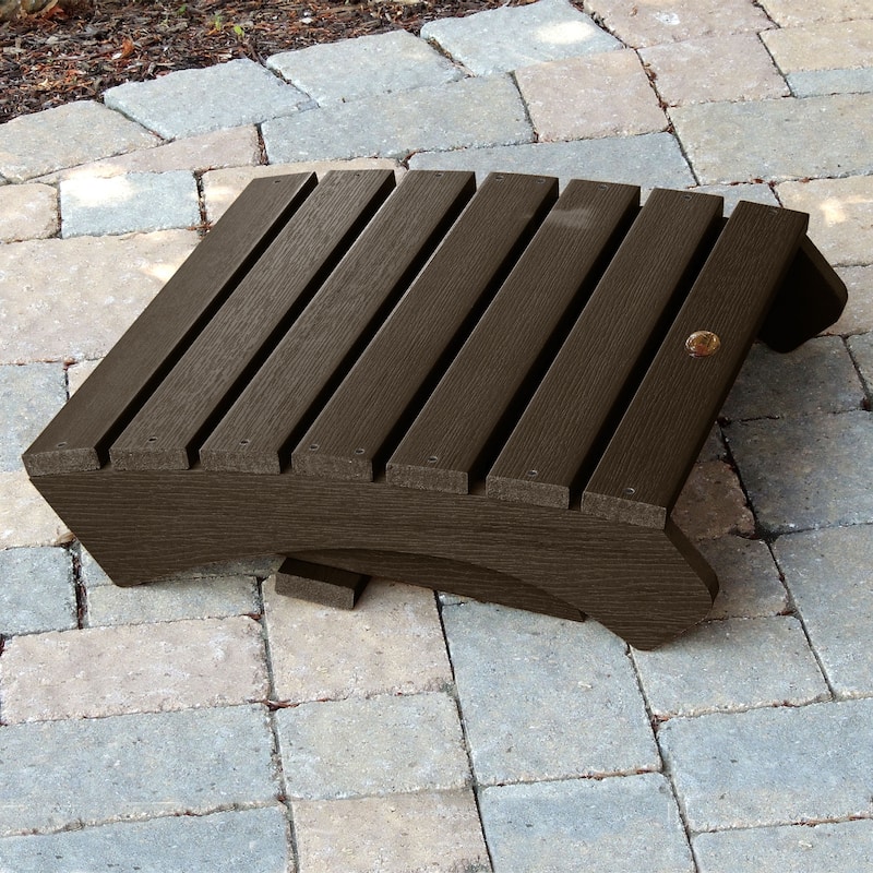 Eco-Friendly Synthetic Wood Folding Ottoman
