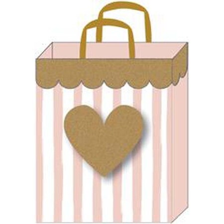 Whole Heart Ac Gift Jumbo Bag W Tag 17 X17 X19