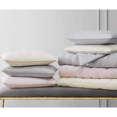 Badgley Mischka Home Tufted Matte Satin Quilt Set