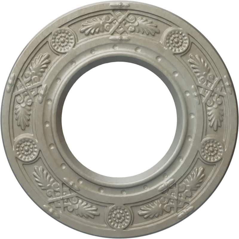 8"OD x 3 7/8"ID x 1/2"P Daniela Ceiling Medallion