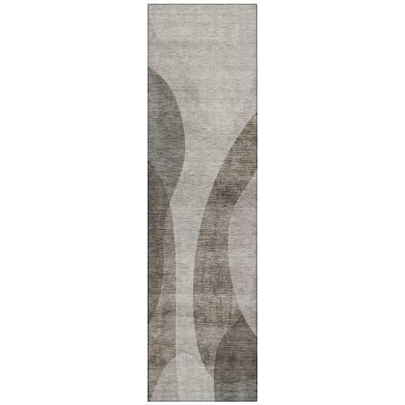 Machine Washable Indoor/ Outdoor Chantille Modern Deco Rug