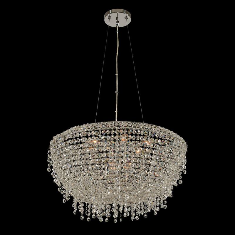 Allegri 030851-FR001 Massimo 23" Wide Pendant with Firenze Crystal