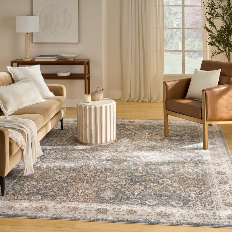 Nourison Astra Machine Washable Indoor only Persian Area Rug