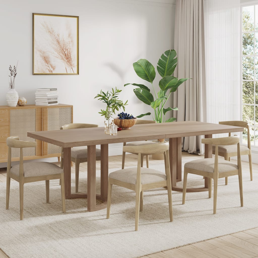 Christopher Knight Home - Hawk 7 Piece Solid Wood Dining Set