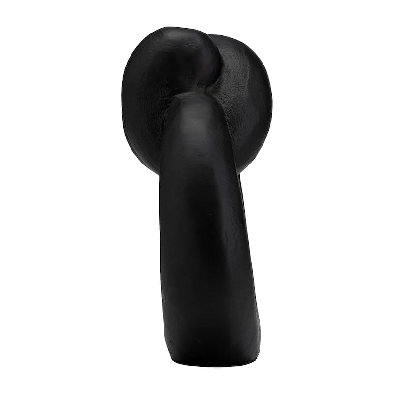 Sagebrook Home Knot Sculpture, Modern Elegance, Decor Accent, Serene Beauty - 9" x 4" x 9"