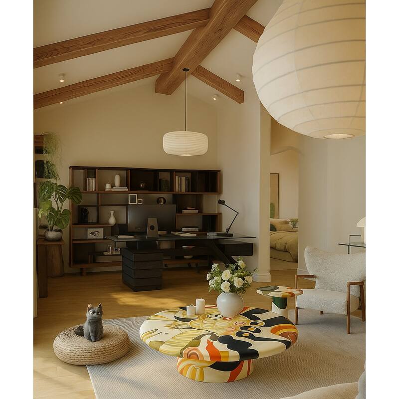 Elysian Hand-painted Coffee Table