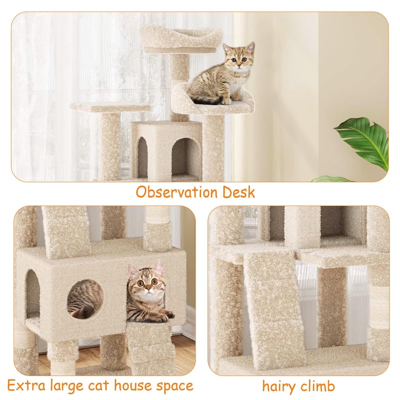 63in Cat Tree Tower