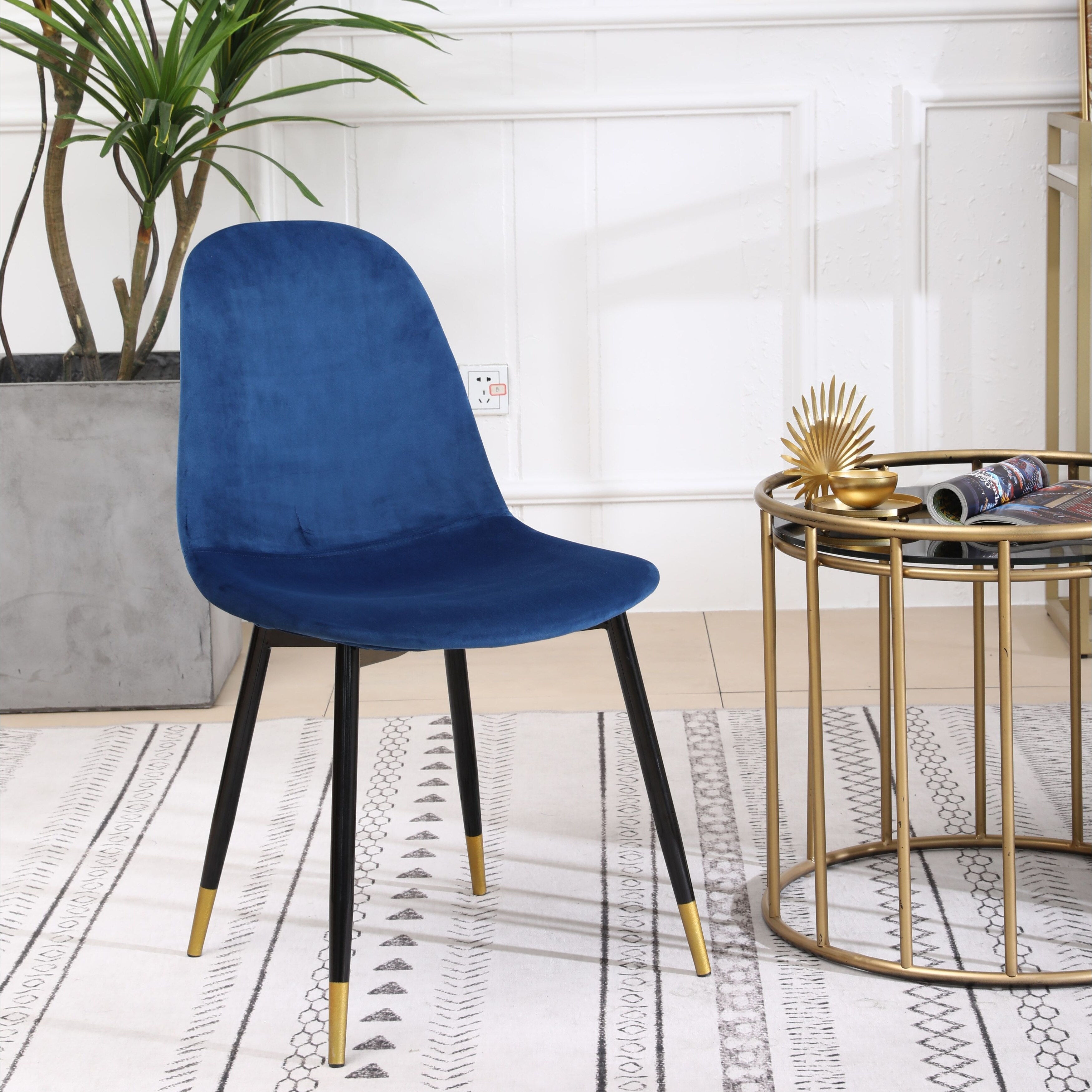 Lassan contemporary fabric dining chairs store