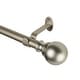preview thumbnail 14 of 16, Elrene Cordelia Adjustable Window Curtain Rod 28" to 48" - Polished Nickel