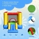 preview thumbnail 11 of 10, Kids Inflatable Bounce House with Slide - 6.5ft x 8.3ft x 5.2ft (L x W x H)