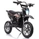 preview thumbnail 6 of 8, 36V Kids Ride on Dirt Bike with LED Headlight, Leather Seat Black