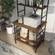 preview thumbnail 3 of 7, Rendrick Farmhouse Adjustable Shelves Bookcase by Furniture of America