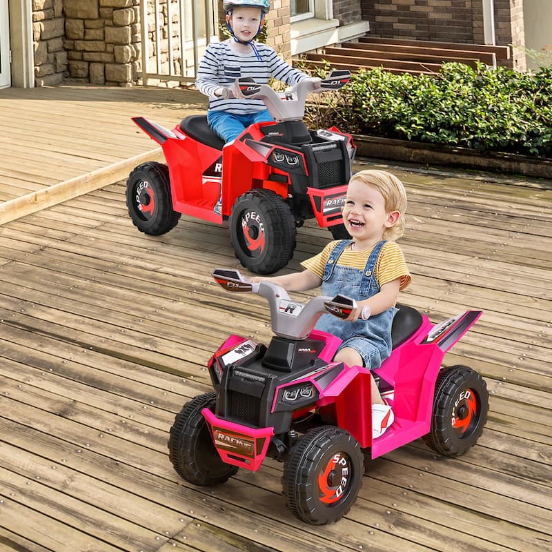Gymax Kids Electric Ride On ATV Toy 6V Battery Powered Electric