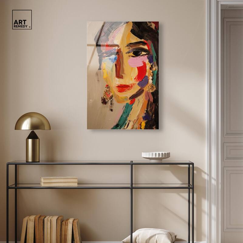Colorful Expression II Acrylic by Art Remedy, Ready to Hang