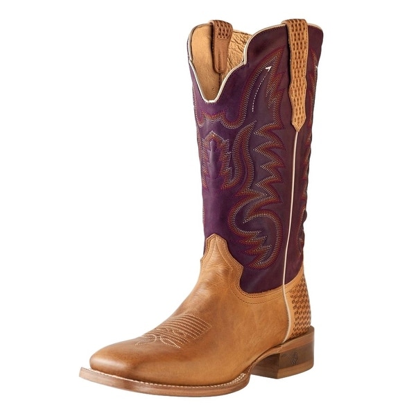 mens basket weave boots