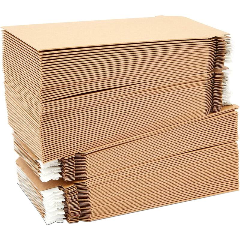 Stockroom Plus 100 Pack Rigid Mailers 6x8 - 450 GSM Sturdy Self-Adhesive Cardboard Envelopes