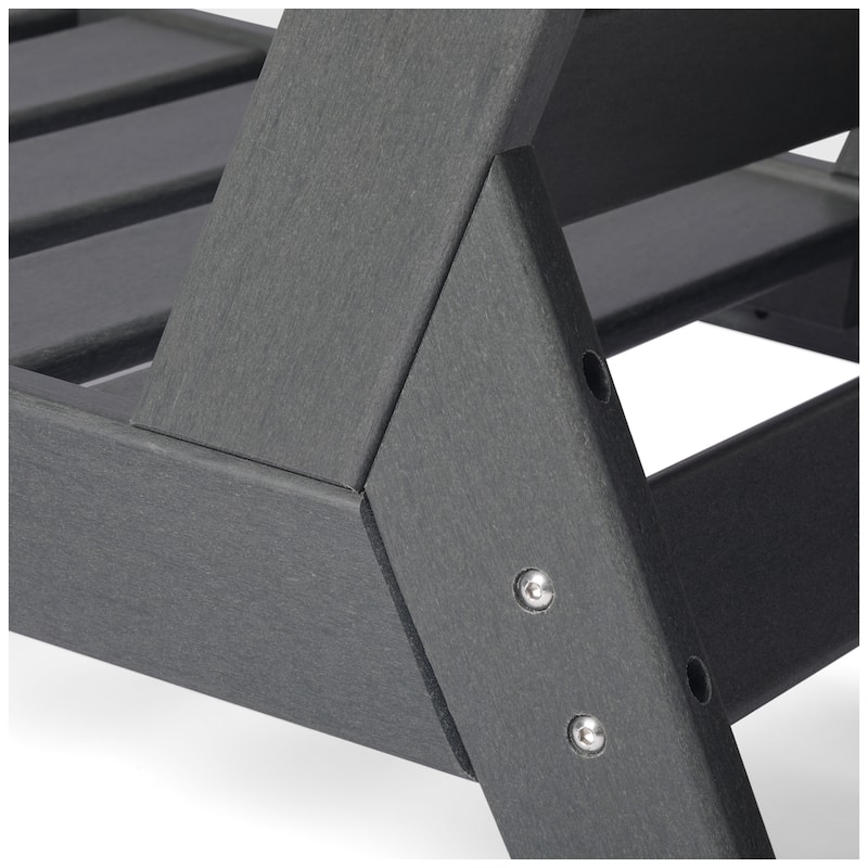 Birchwood All Weather HDPE Outdoor Patio Deep Seating Arm Chair (Set of 2)