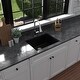 preview thumbnail 1 of 49, Karran Undermount 24.38 in Single Bowl Quartz Kitchen Sink