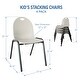 preview thumbnail 26 of 34, 12" Kid's Stacking Chairs-4 Pack