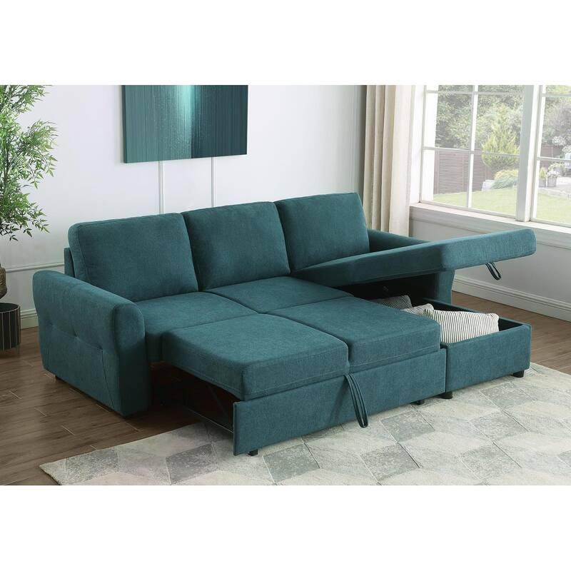 Kenna Sleeper Sofa Sectional with Storage