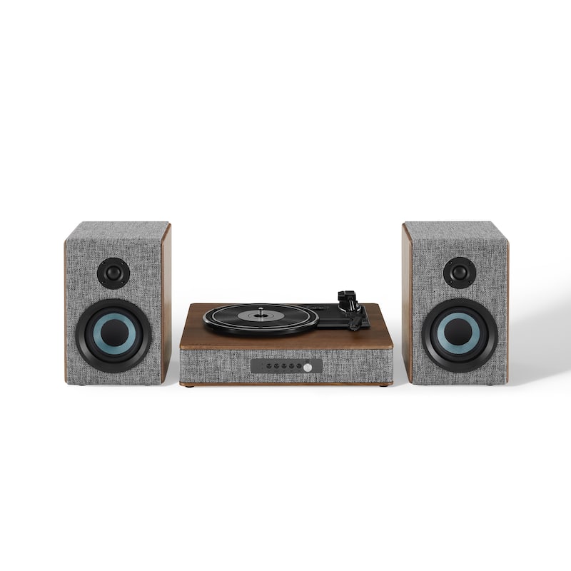 Aria Record Player with Speakers