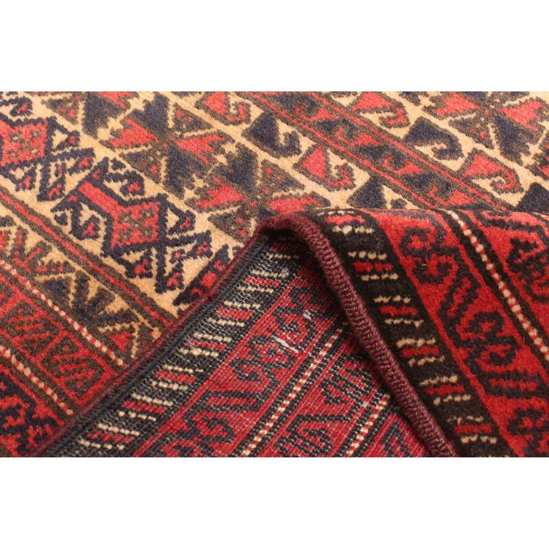 ECARPETGALLERY Hand-knotted Teimani Beige Wool Rug - 2'9 x 4'4