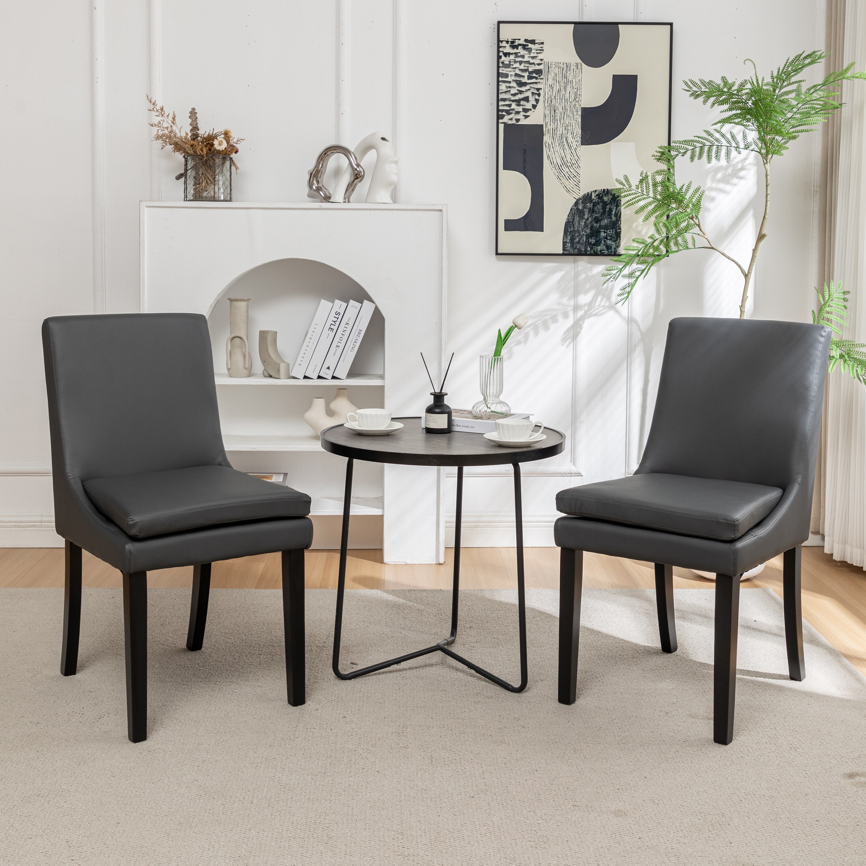 Grey Leather Dining Chairs Bed Bath Beyond