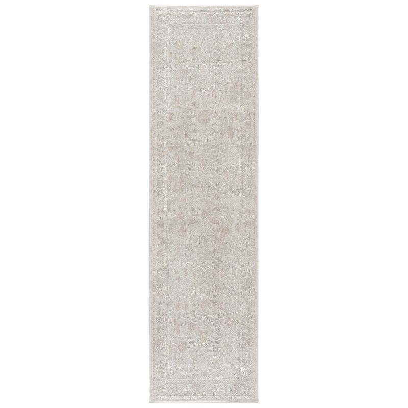 SAFAVIEH Reflection Mirande Area Rug - Beige/Ivory - 2'3" x 8' Runner