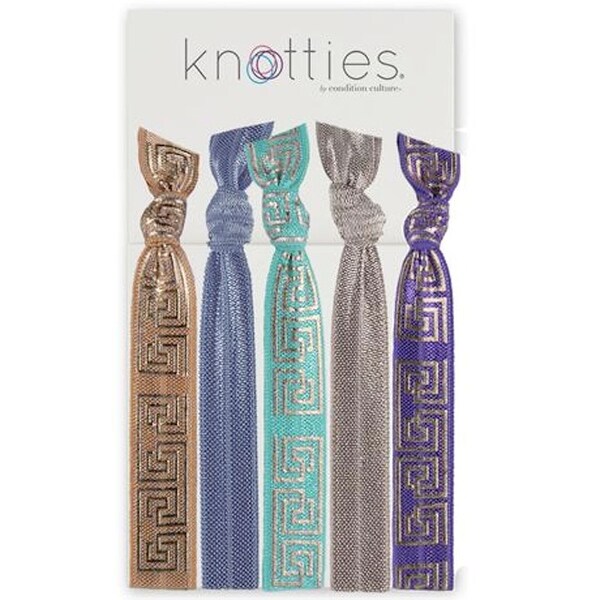 Shop Condition Culture Girls Gold Square Spiral Pattern Knotties